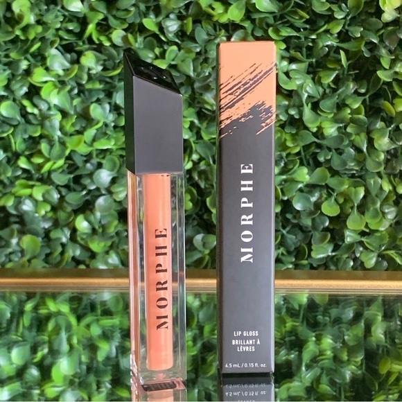 Morphe SHIMMY Lip Gloss | NEW | Shimmering Apricot | Full Size - Picture 1 of 13